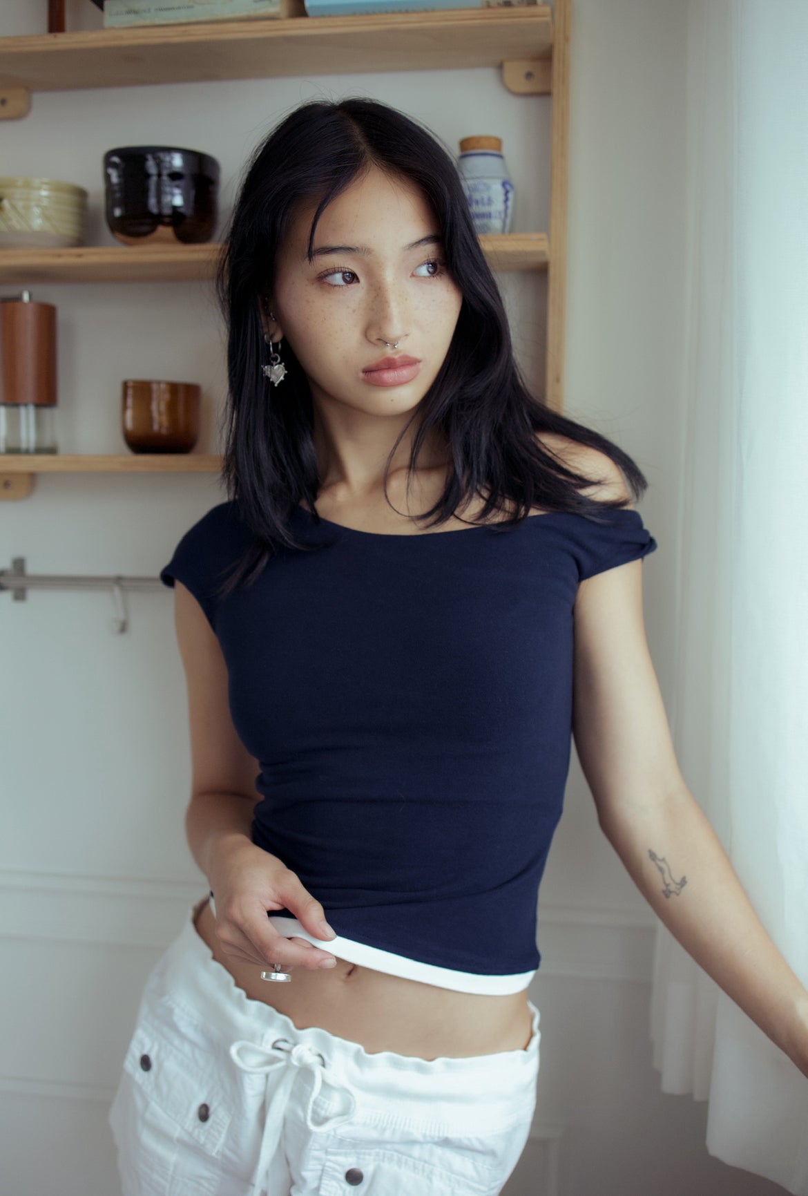 RANI—TWIST SLEEVES TOP