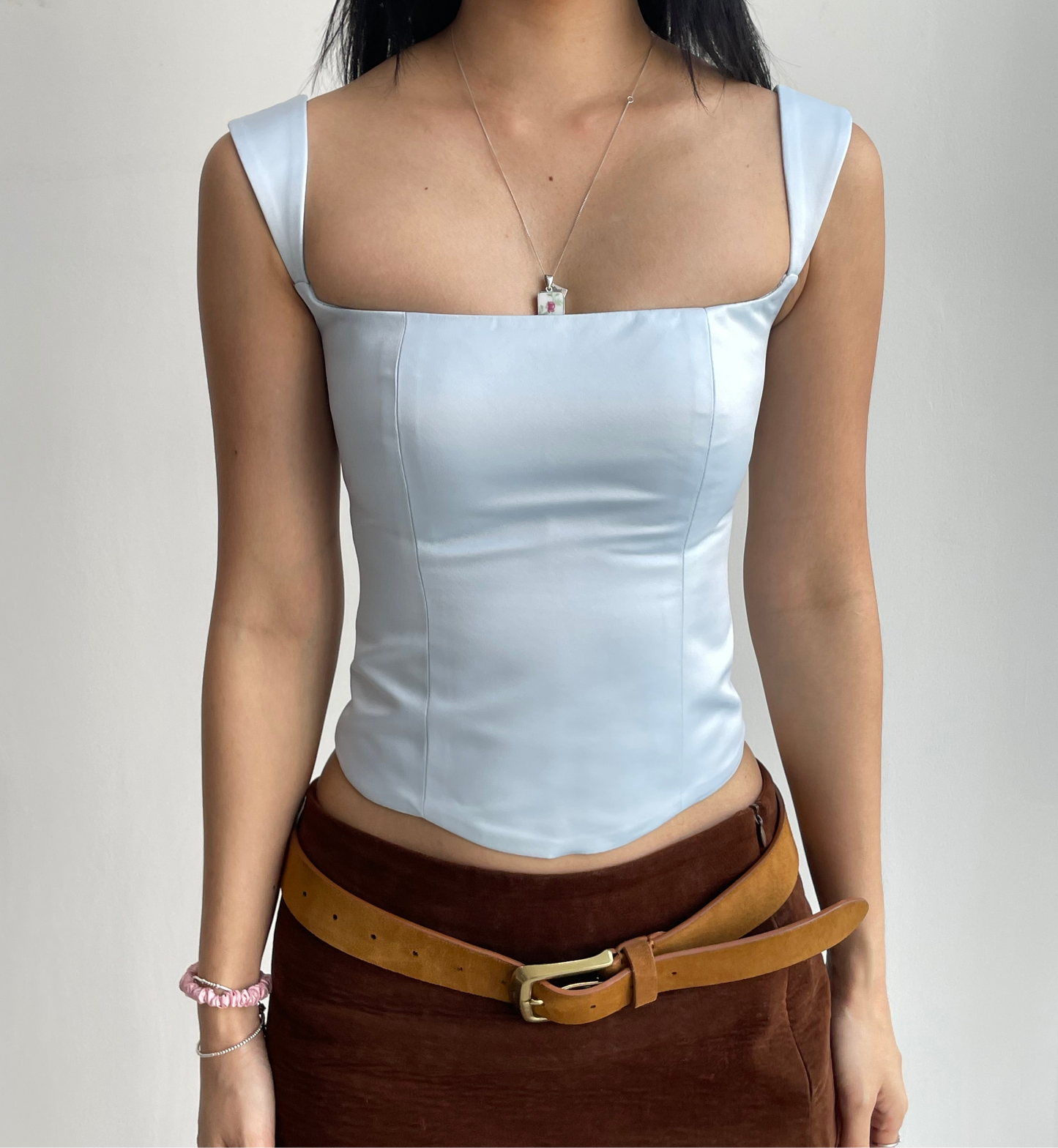 SOLI CORSET & SCARF SET