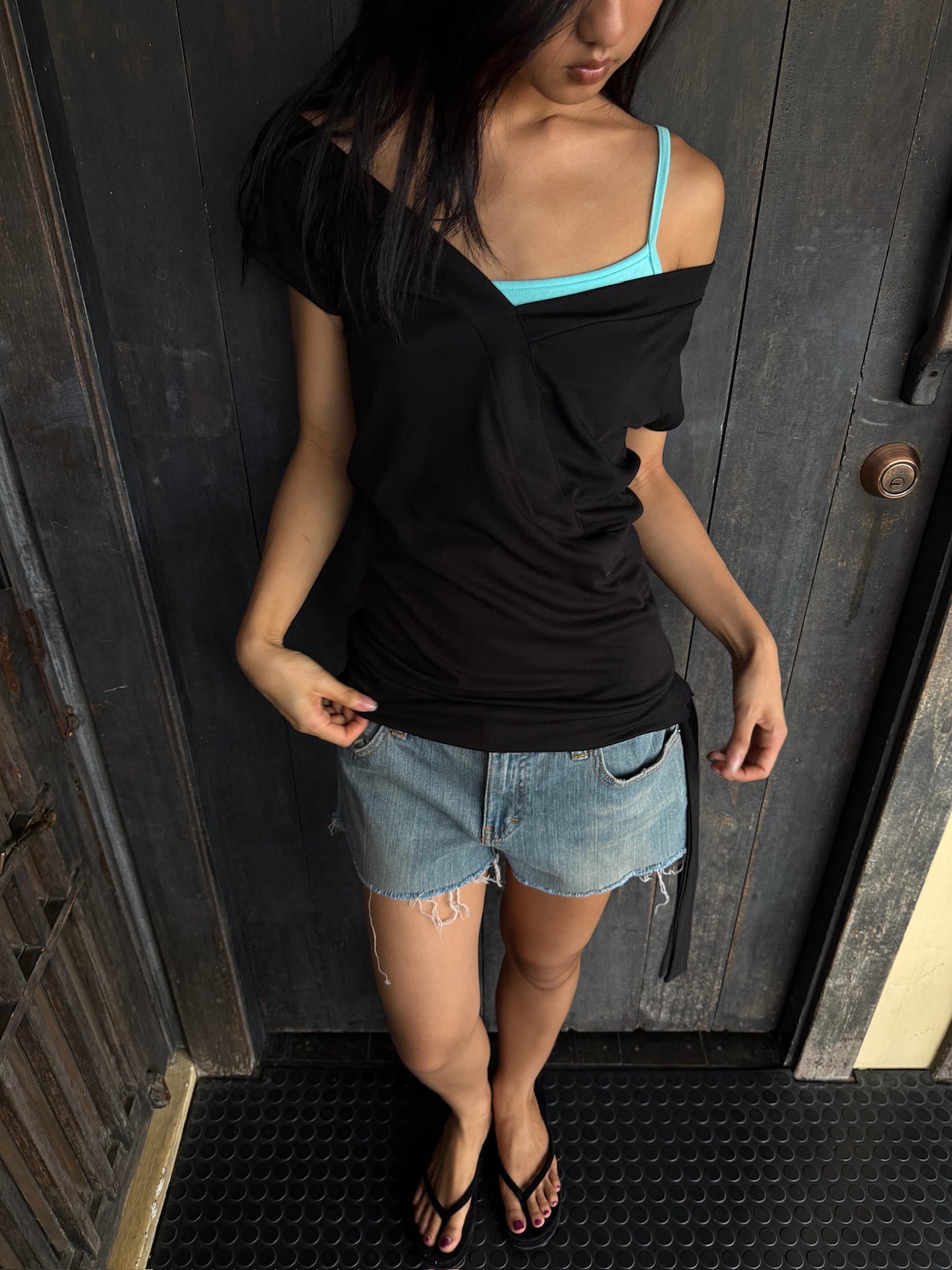 DEVON WRAP TOP