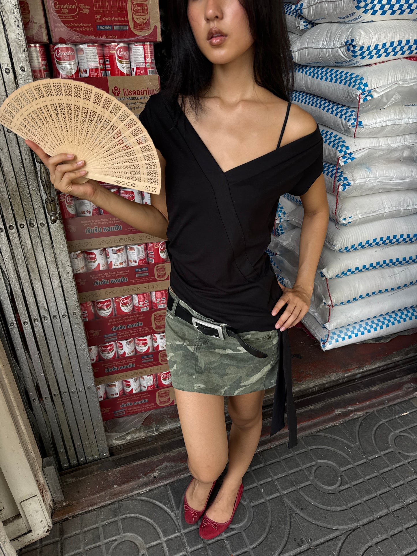 DEVON WRAP TOP