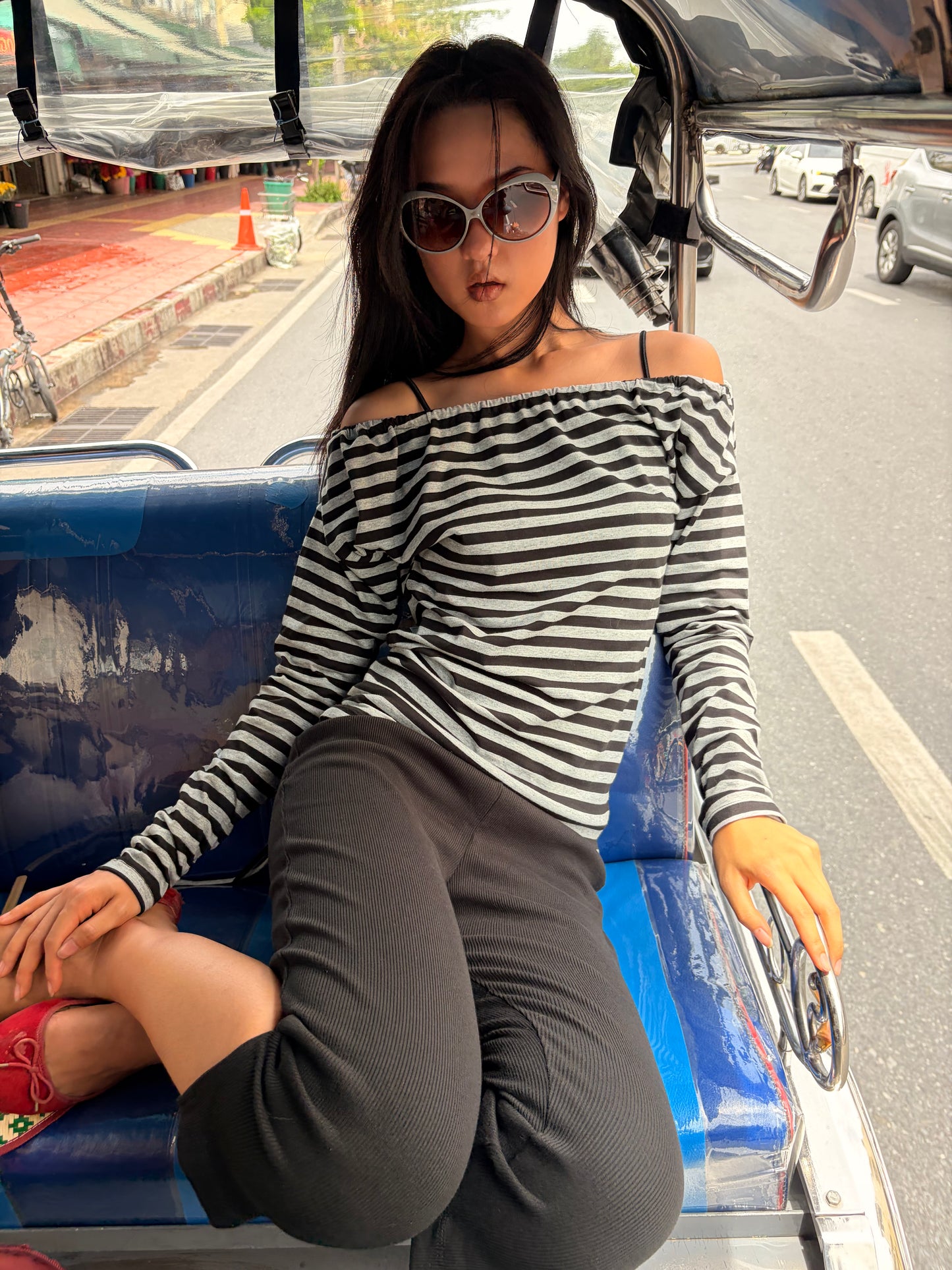 SAMMY DRAWSTRING TOP