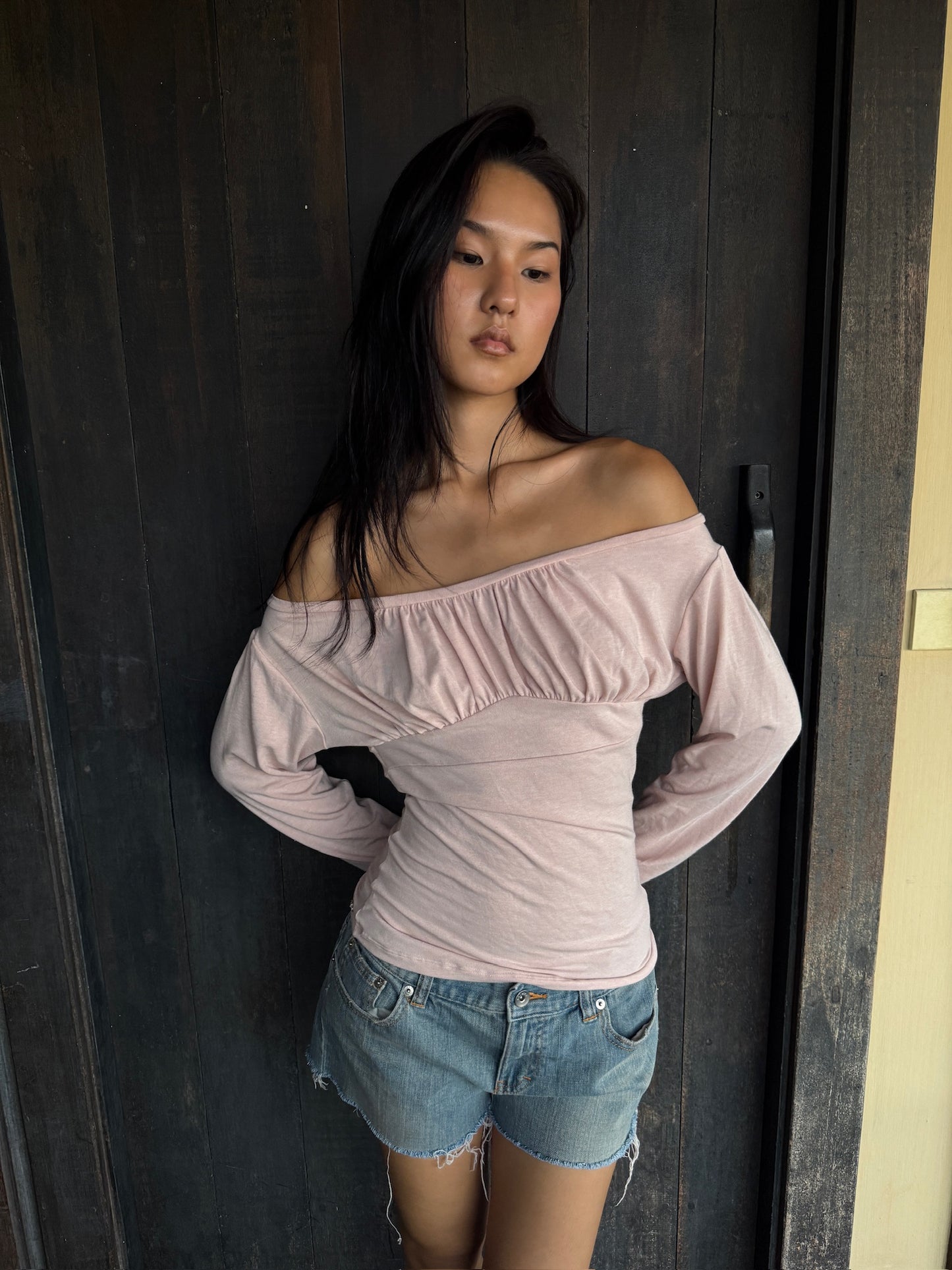 PENNY GATHERED TOP