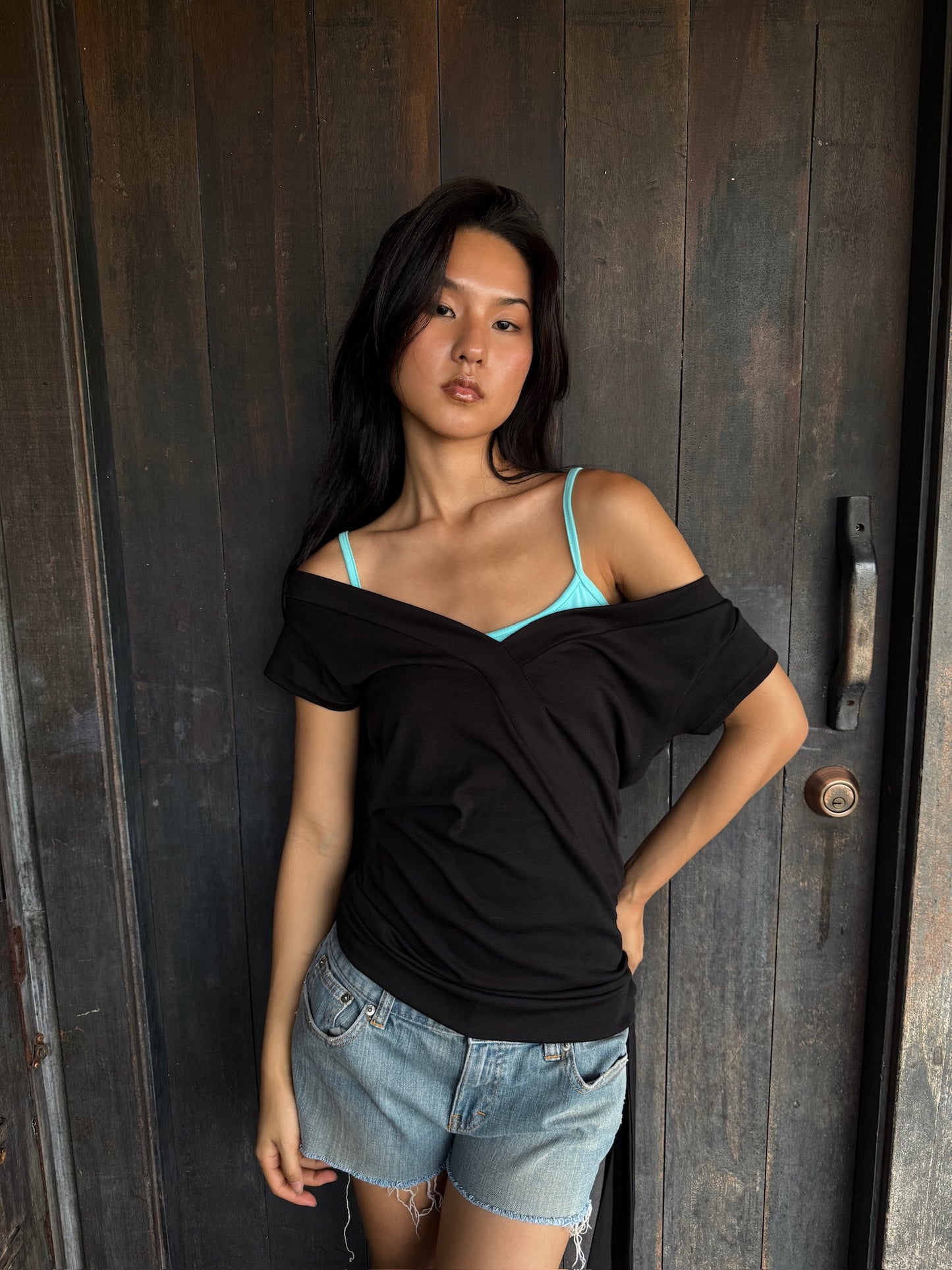 DEVON WRAP TOP