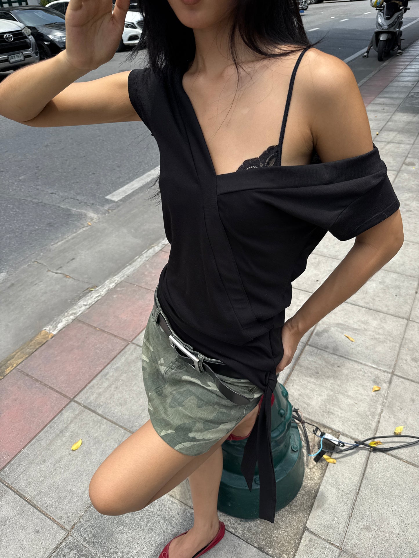 DEVON WRAP TOP
